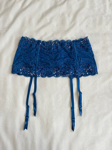 beaded lace garter belt🦋