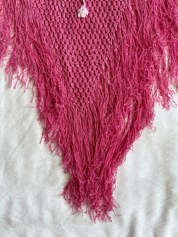 pink ombré poncho🌸