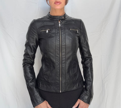 snatched euro moto jacket