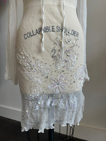 beaded beach coverup🪽