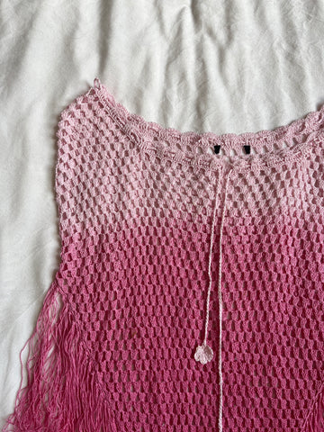 pink ombré poncho🌸