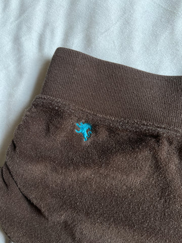 express terrycloth shorts 🤎