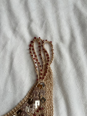 golden sequin top⭐️