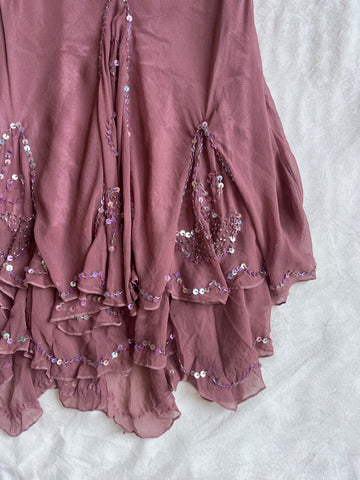 silk sequin fairy skirt🧚🏼♀️