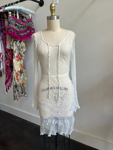 beaded beach coverup🪽