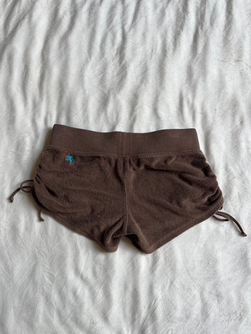 express terrycloth shorts 🤎