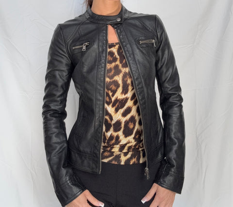 snatched euro moto jacket