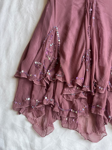 silk sequin fairy skirt🧚🏼♀️