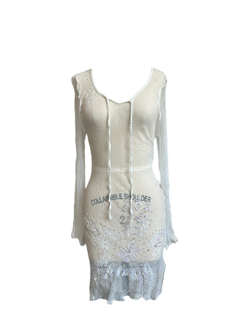 beaded beach coverup🪽