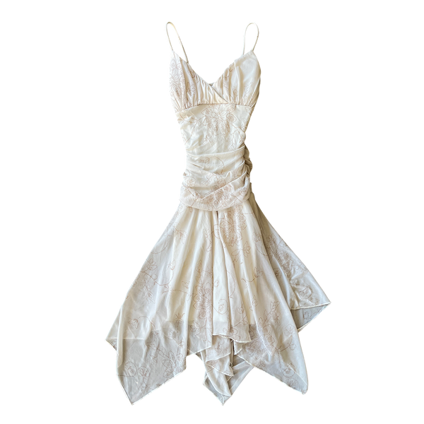 cream fairy dress