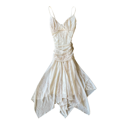 cream fairy dress