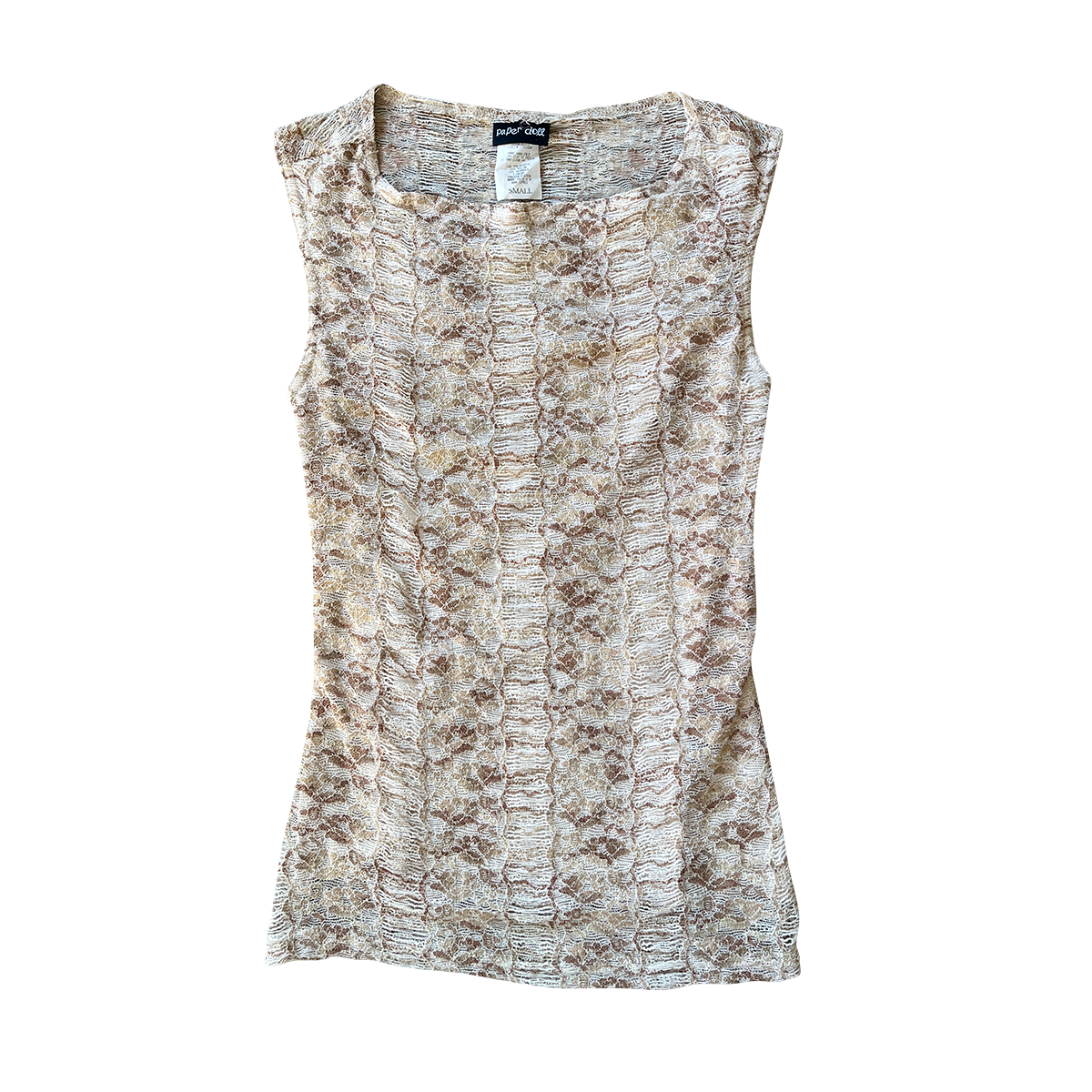 lace snakeskin top