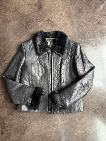 genuine leather jacket