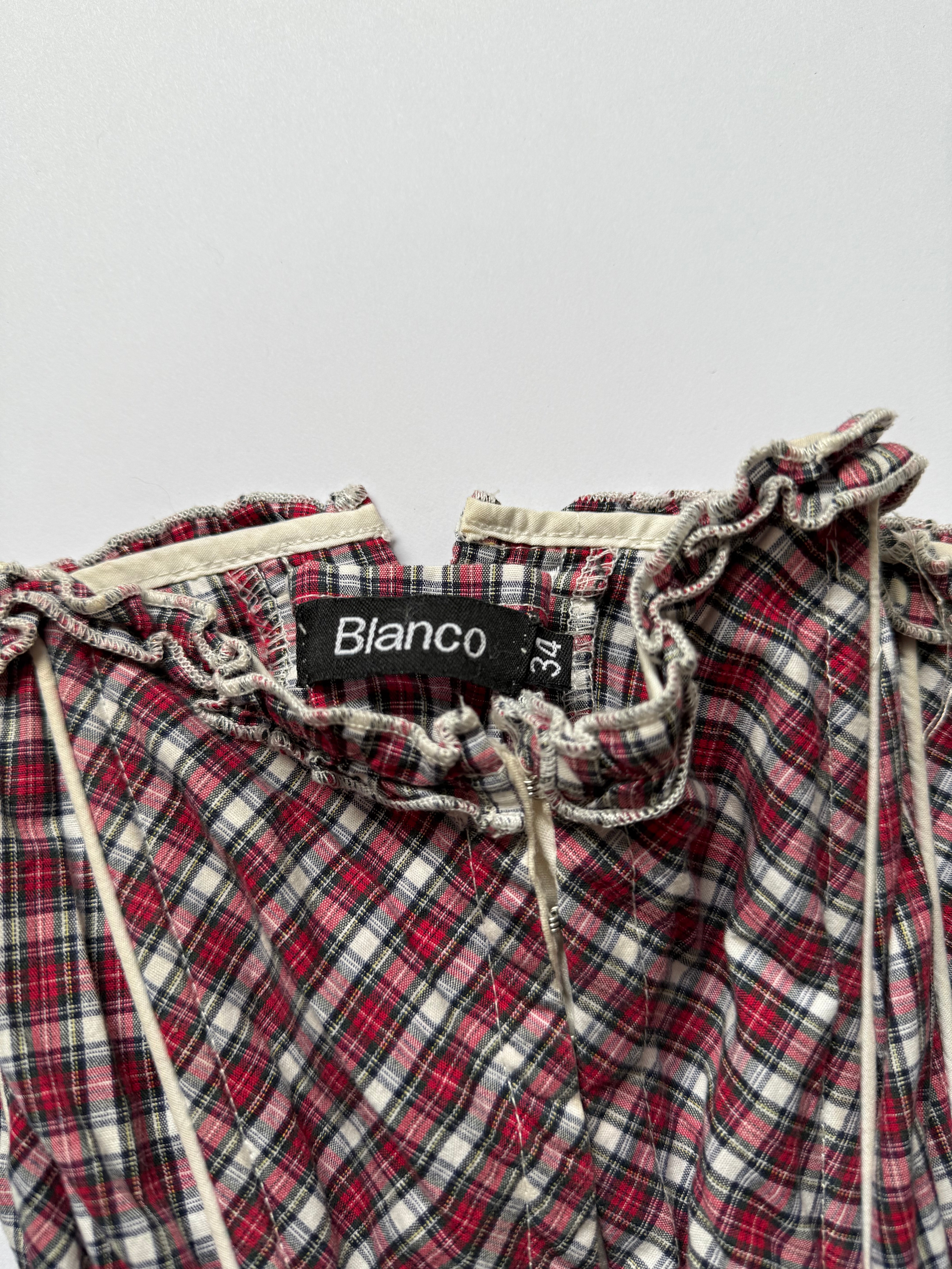 plaid corset❄️