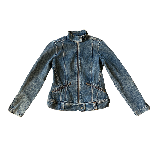 denim moto jacket
