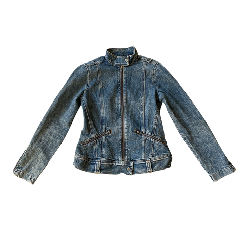 denim moto jacket