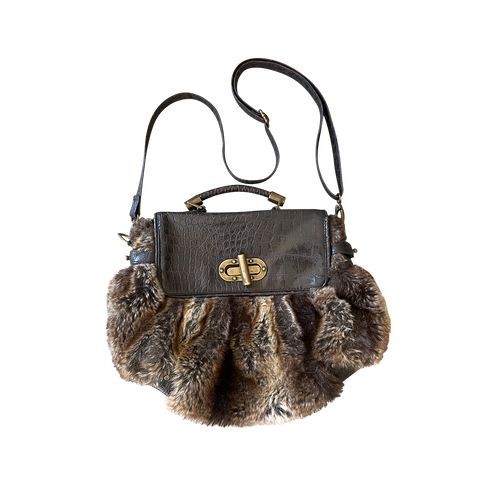 fur bag