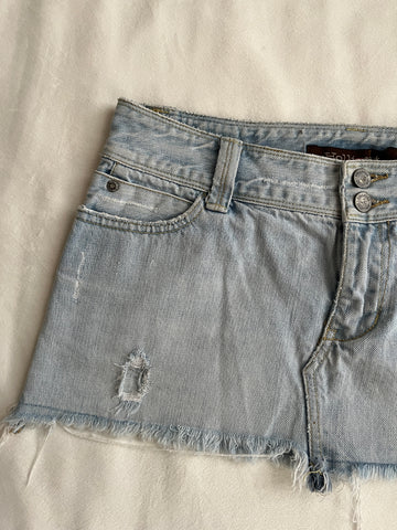 hollister light wash mini