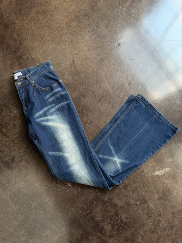 y2k faded jeans