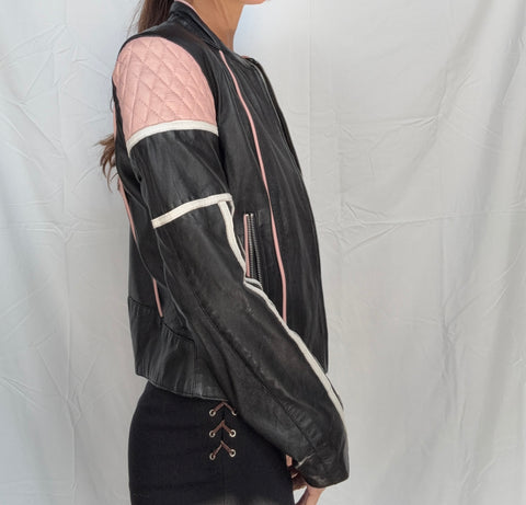 genuine leather motorcycle jacket