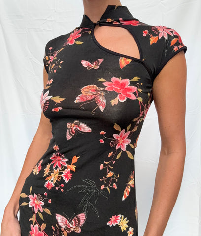 Qipao mini dress
