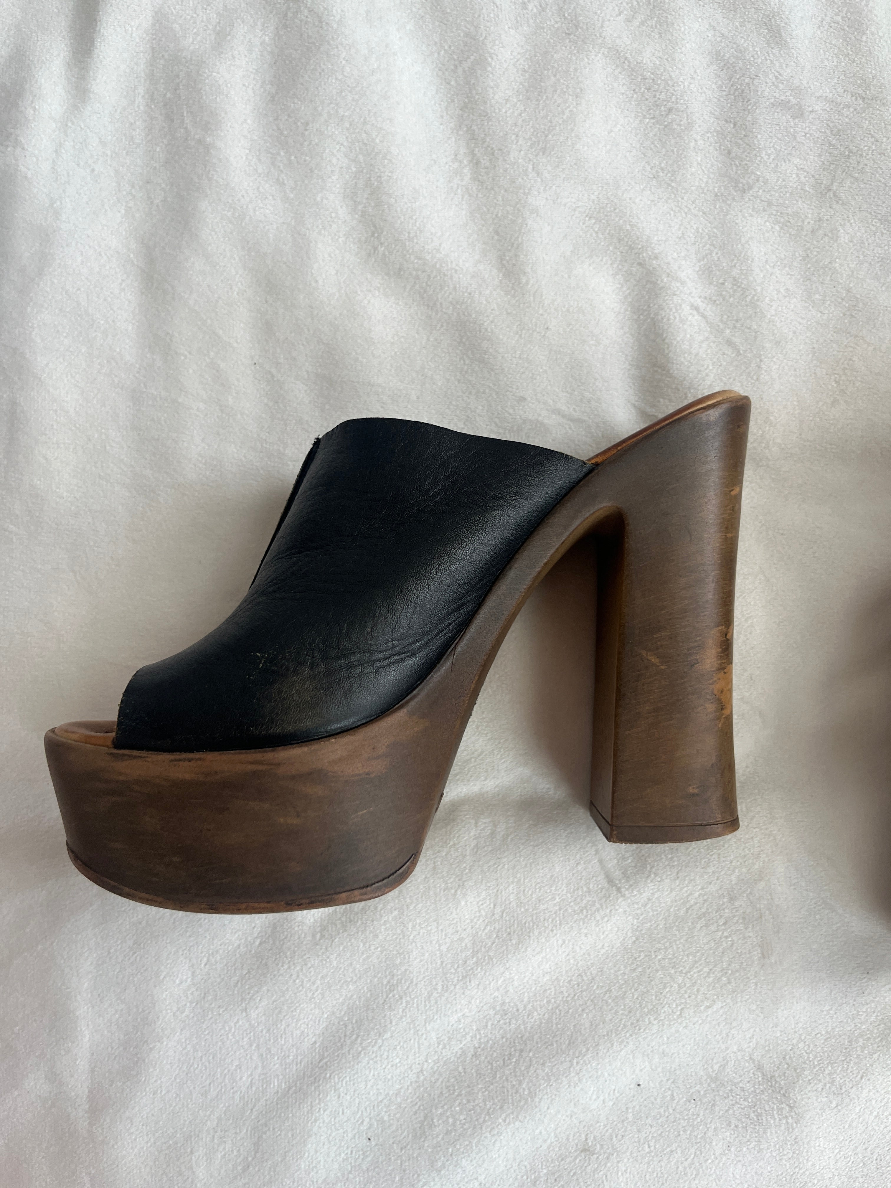 leather heels