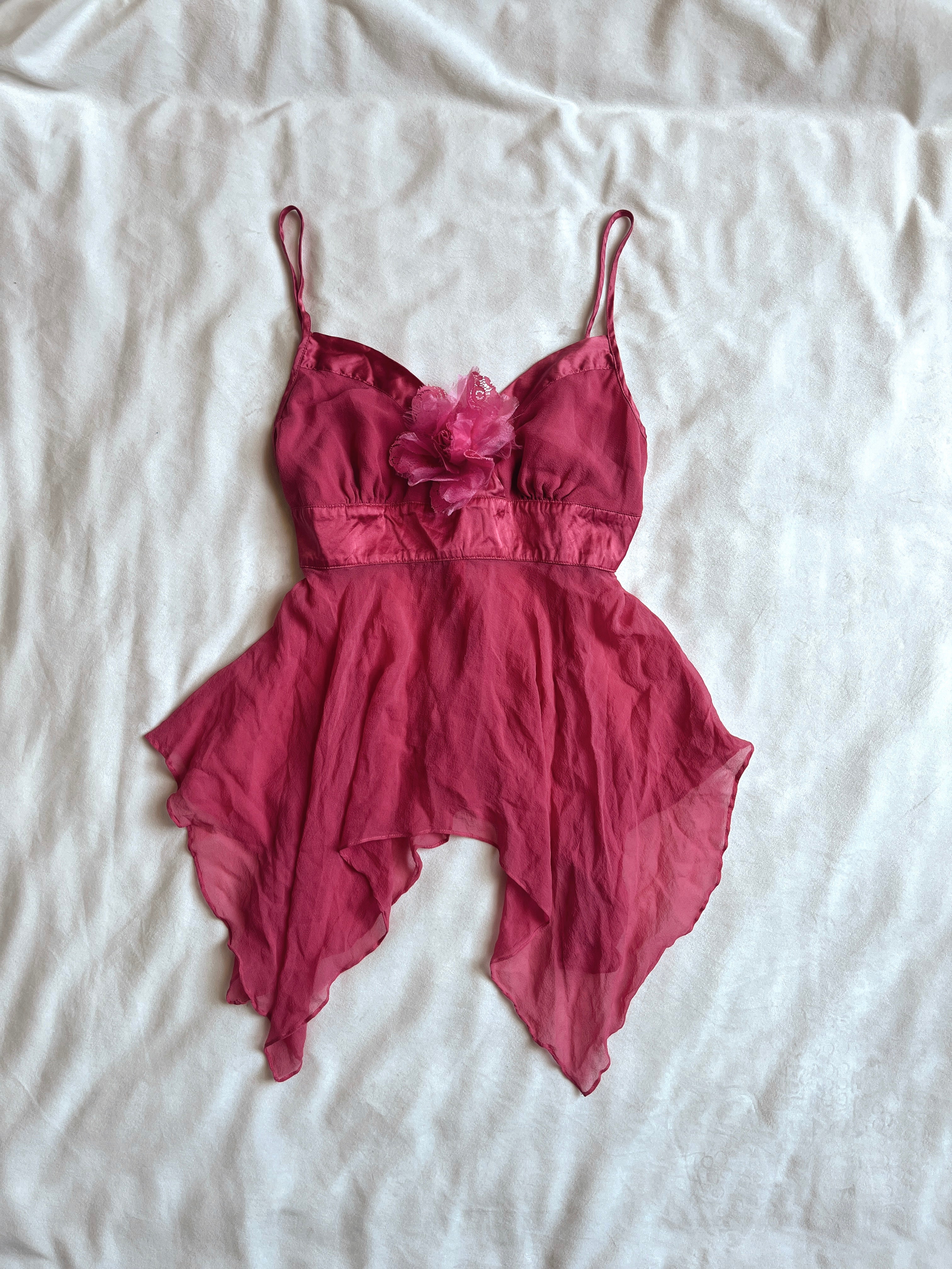 pink silk fairy top💘
