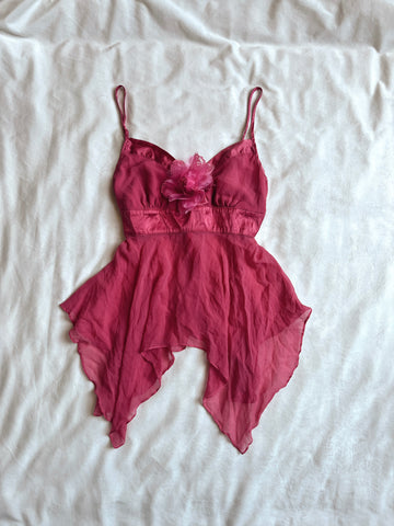 pink silk fairy top💘