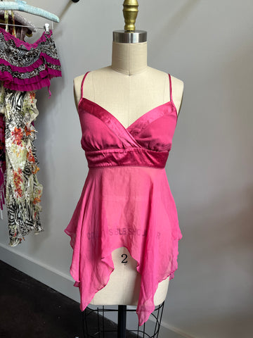 pink silk fairy top💘