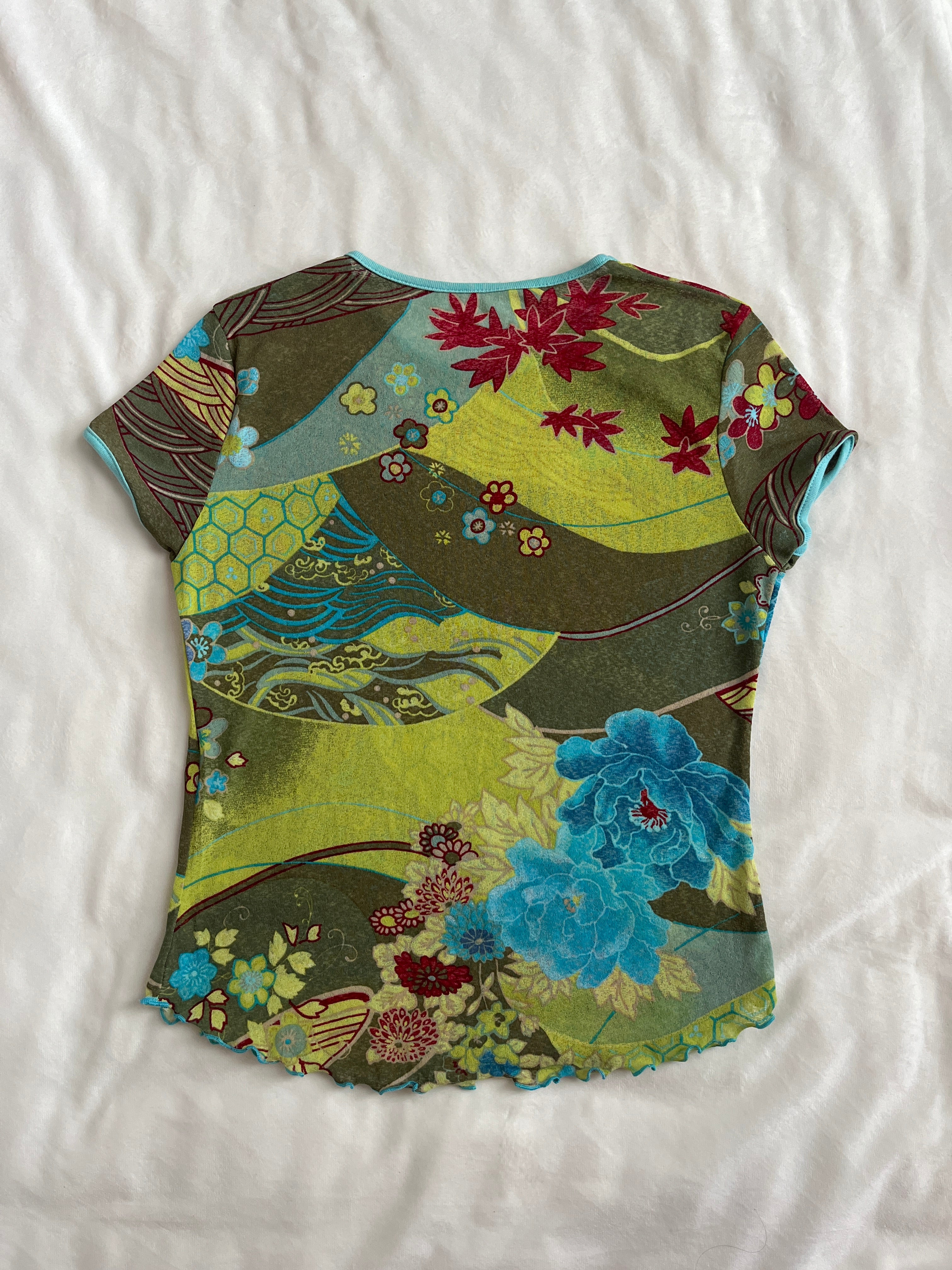 mesh bb tee