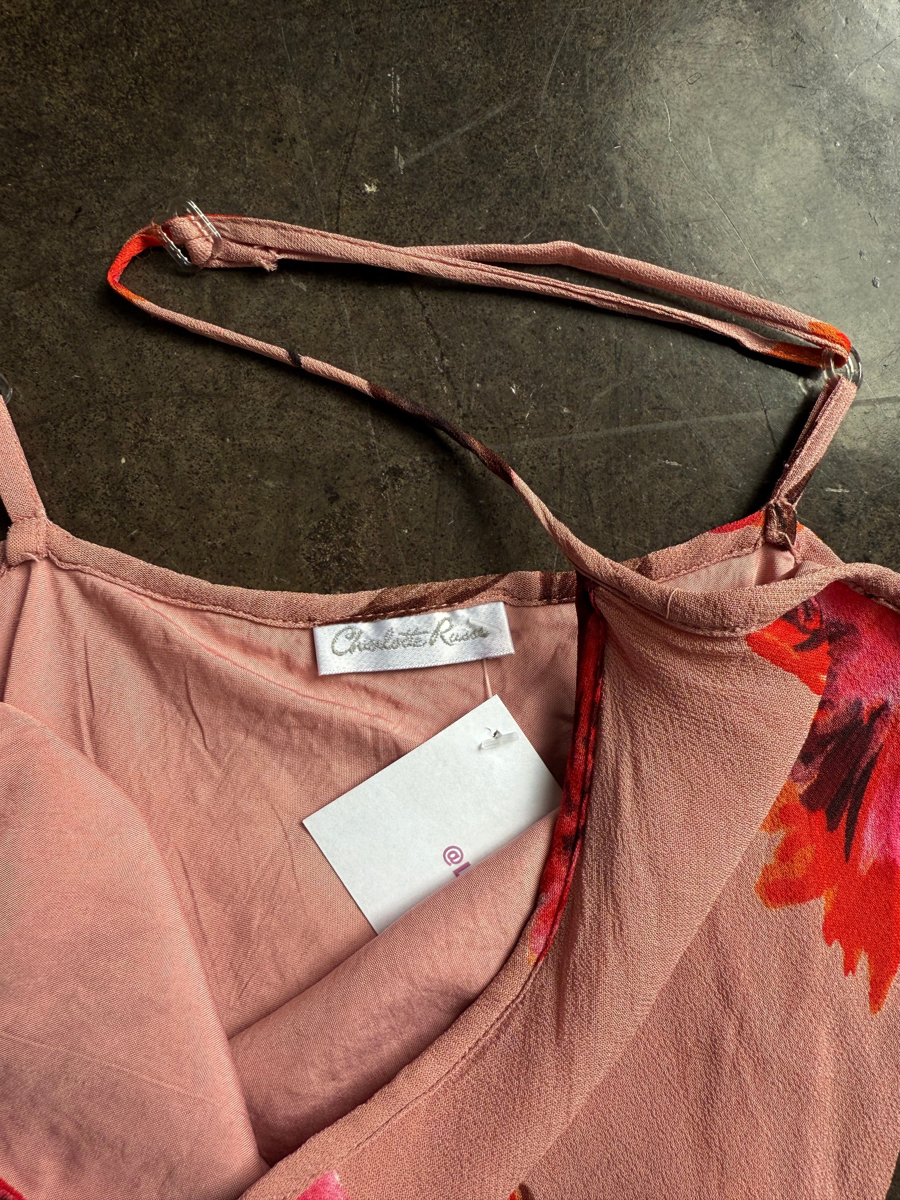 Charlotte Russe silk dress