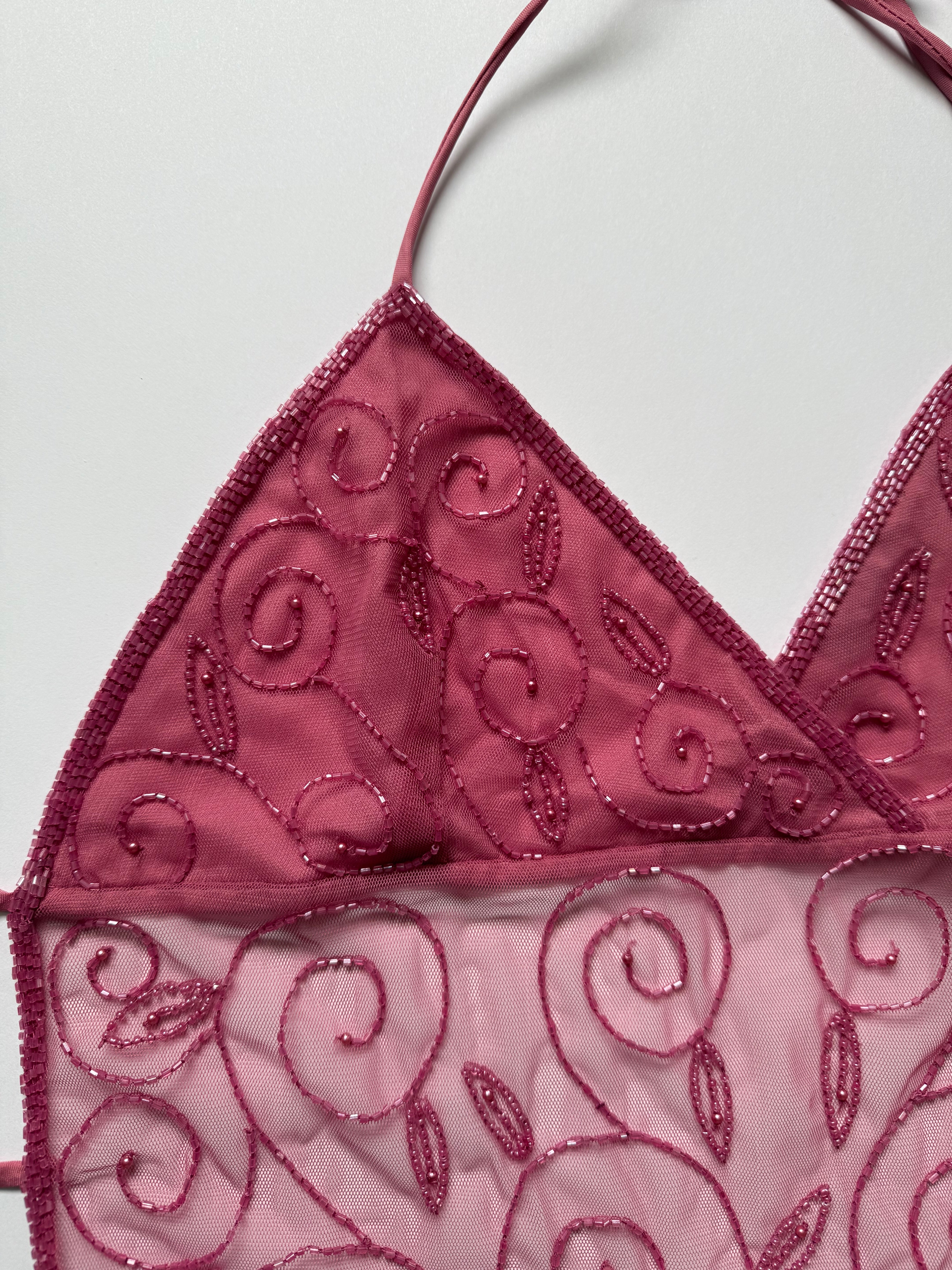 beaded passport halter