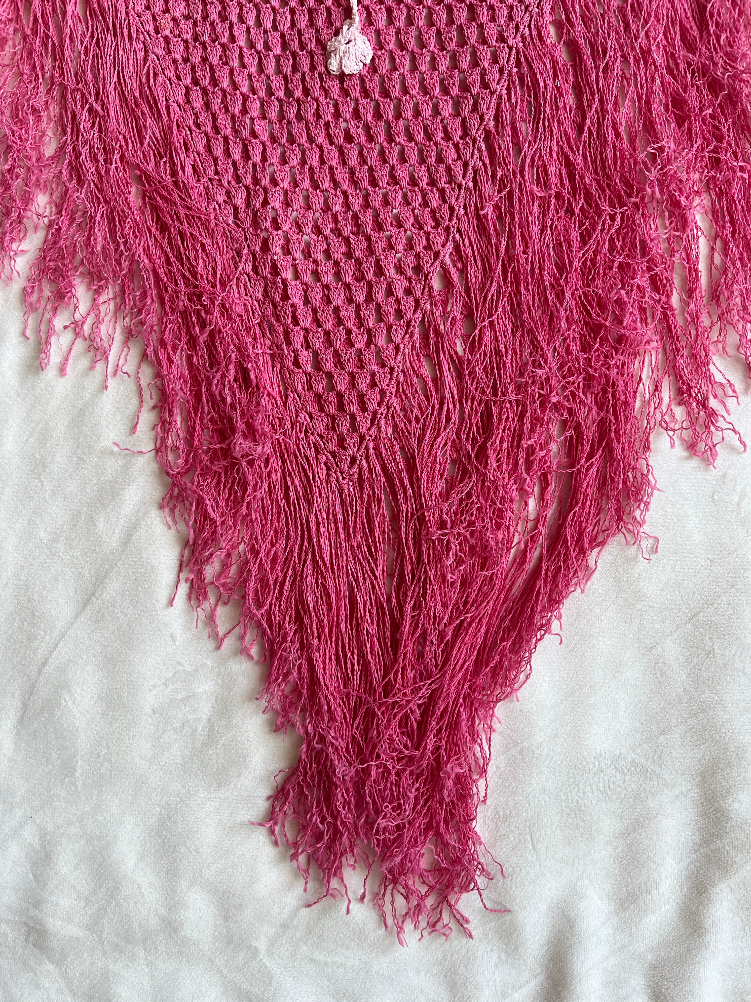 pink ombré poncho🌸