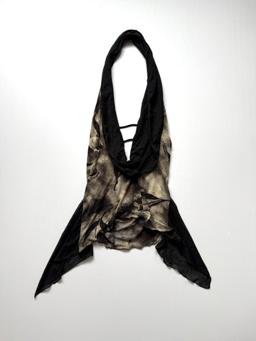 fairy cowl neck halter🖤