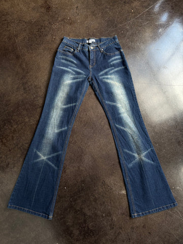 y2k faded jeans