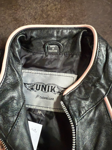 genuine leather motorcycle jacket