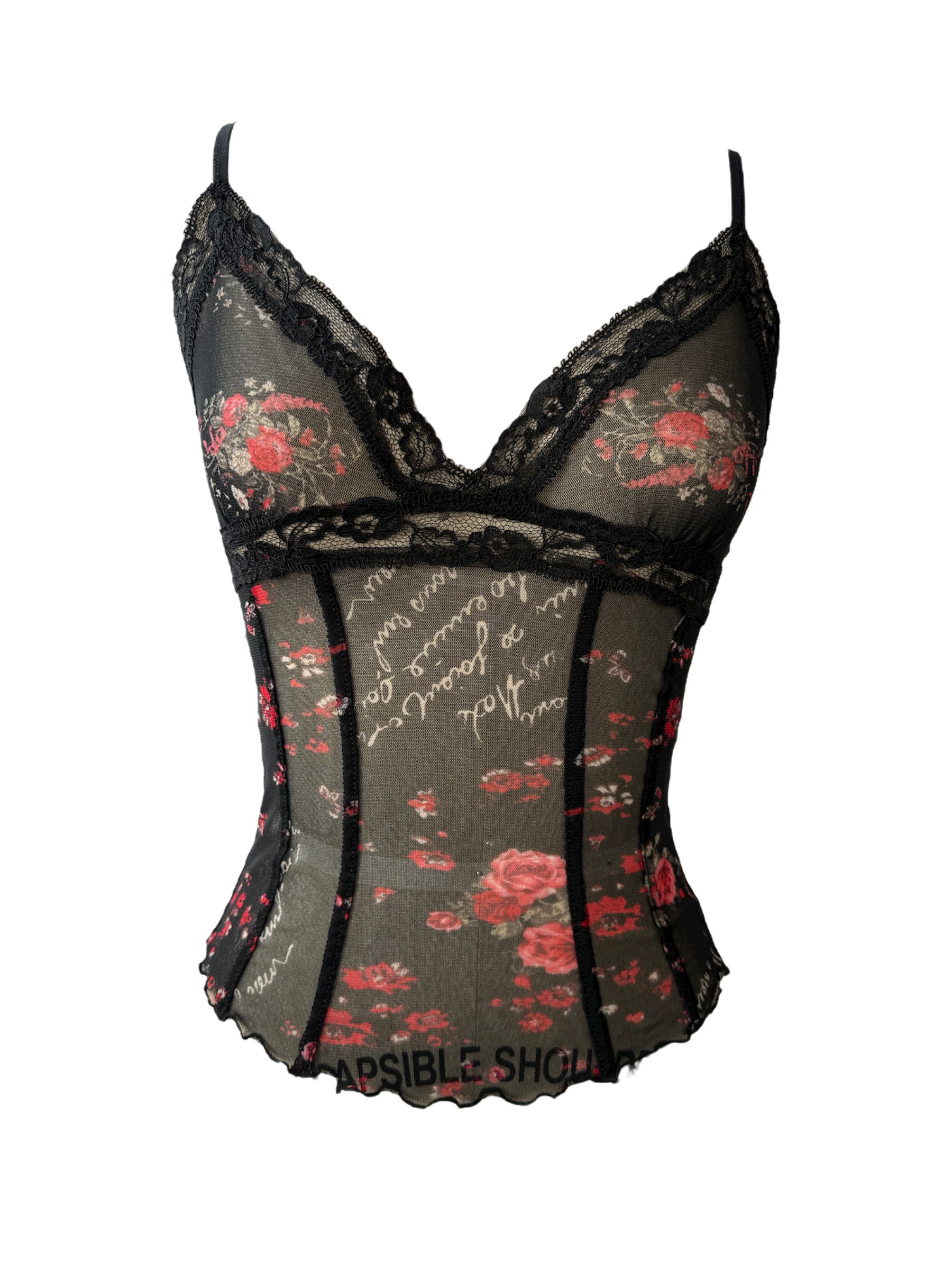 floral euro cami