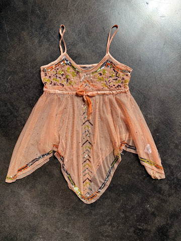 beaded baby doll top