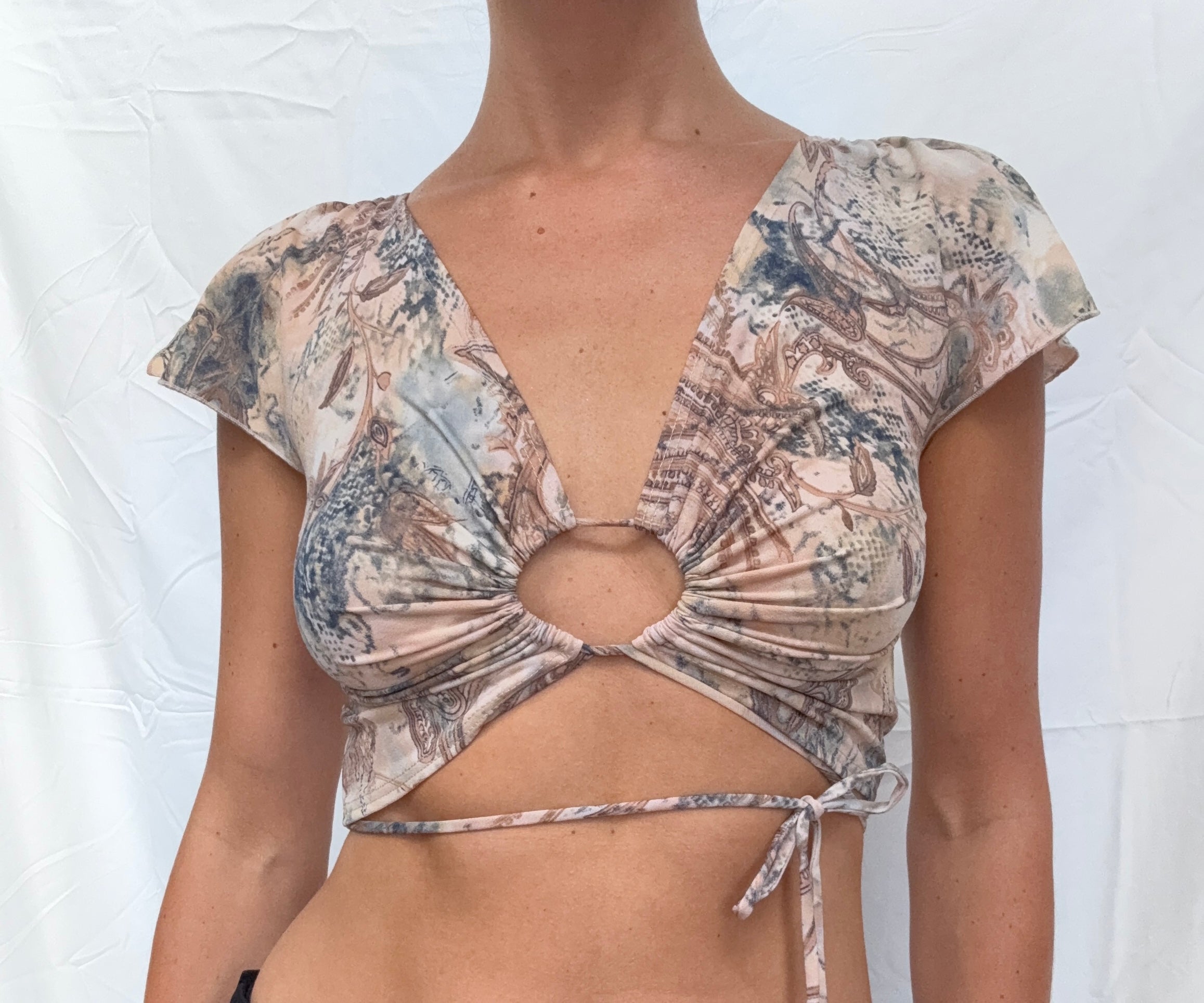 flirty wrap top