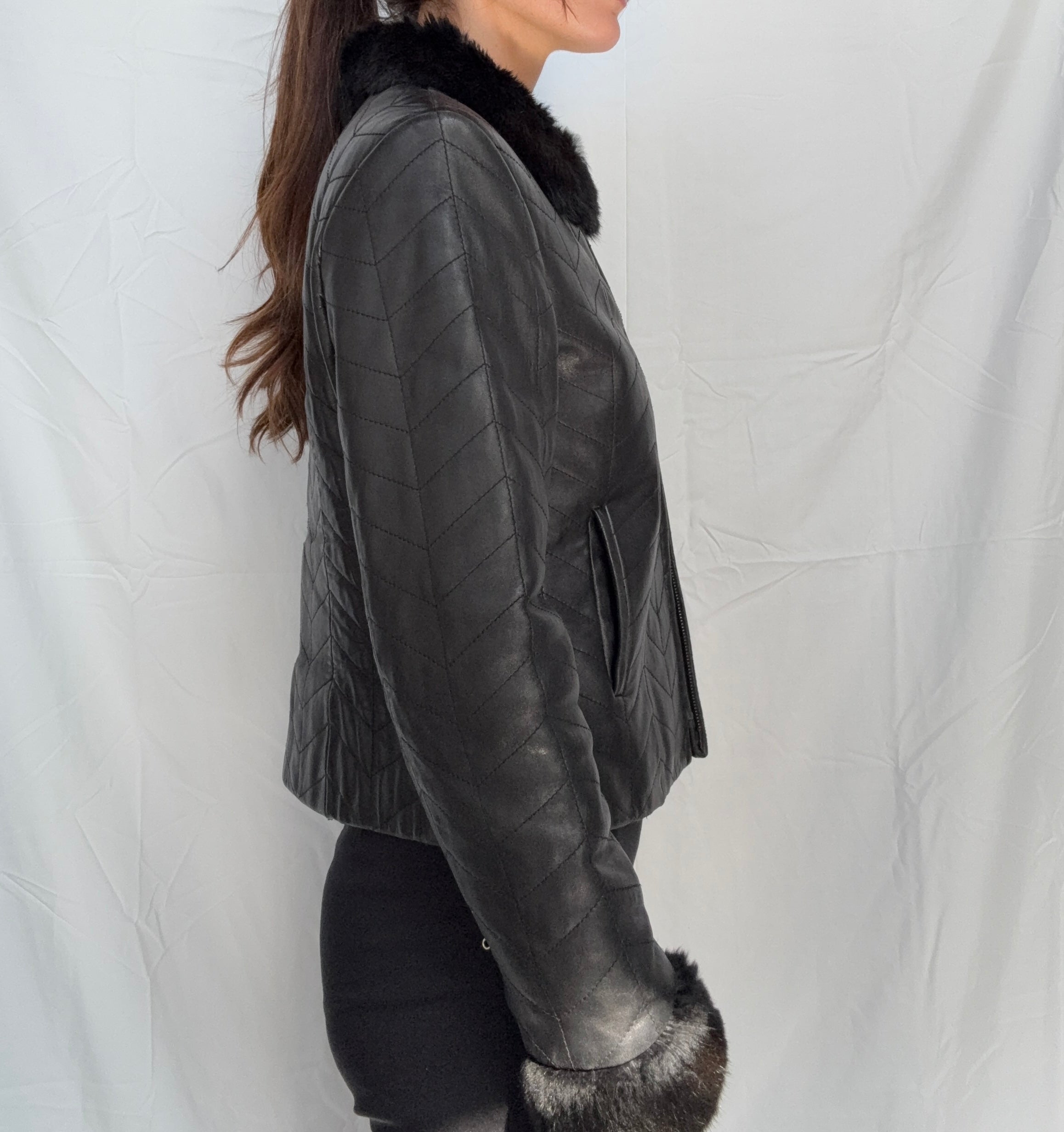 genuine leather jacket