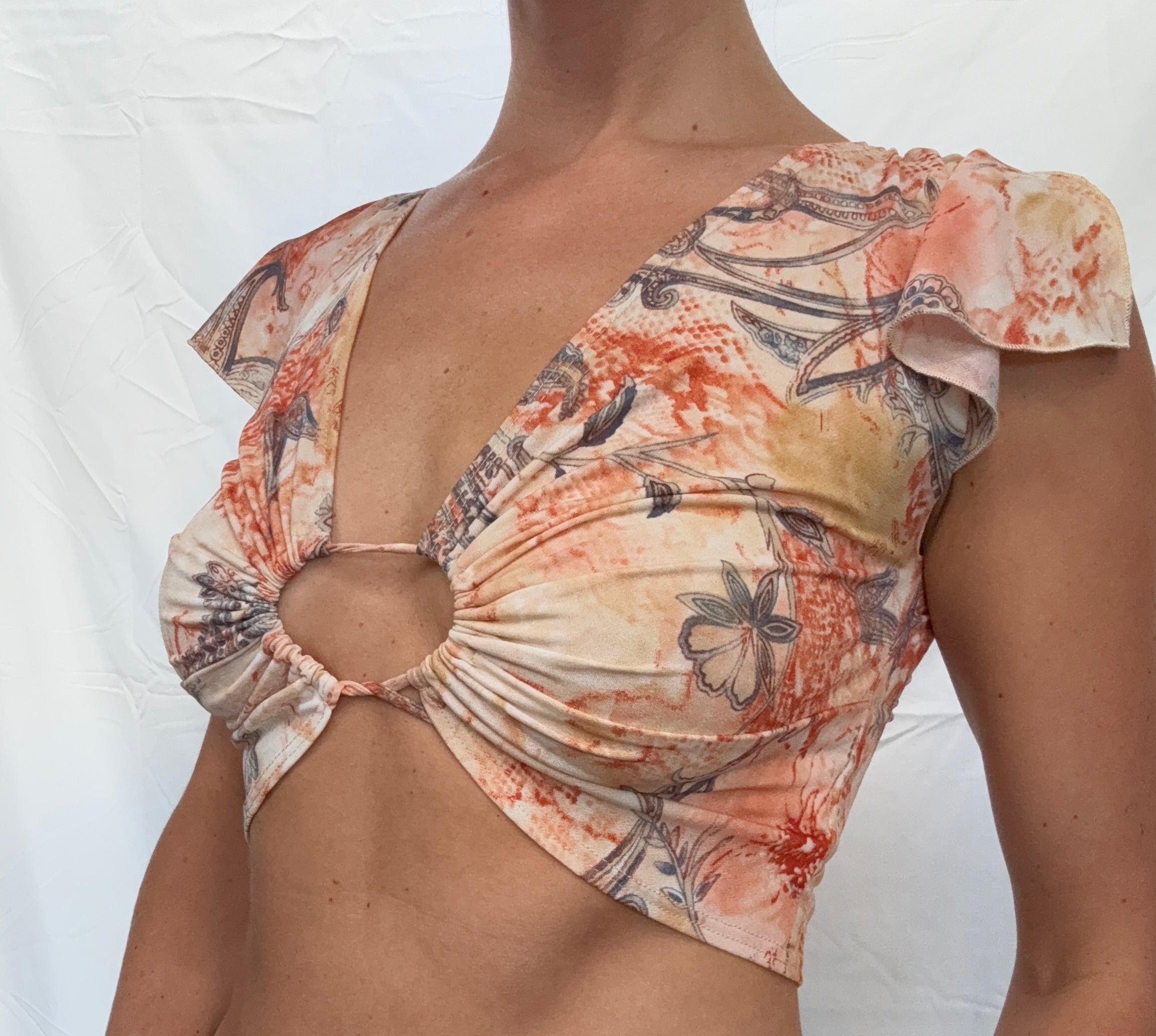 flirty wrap top
