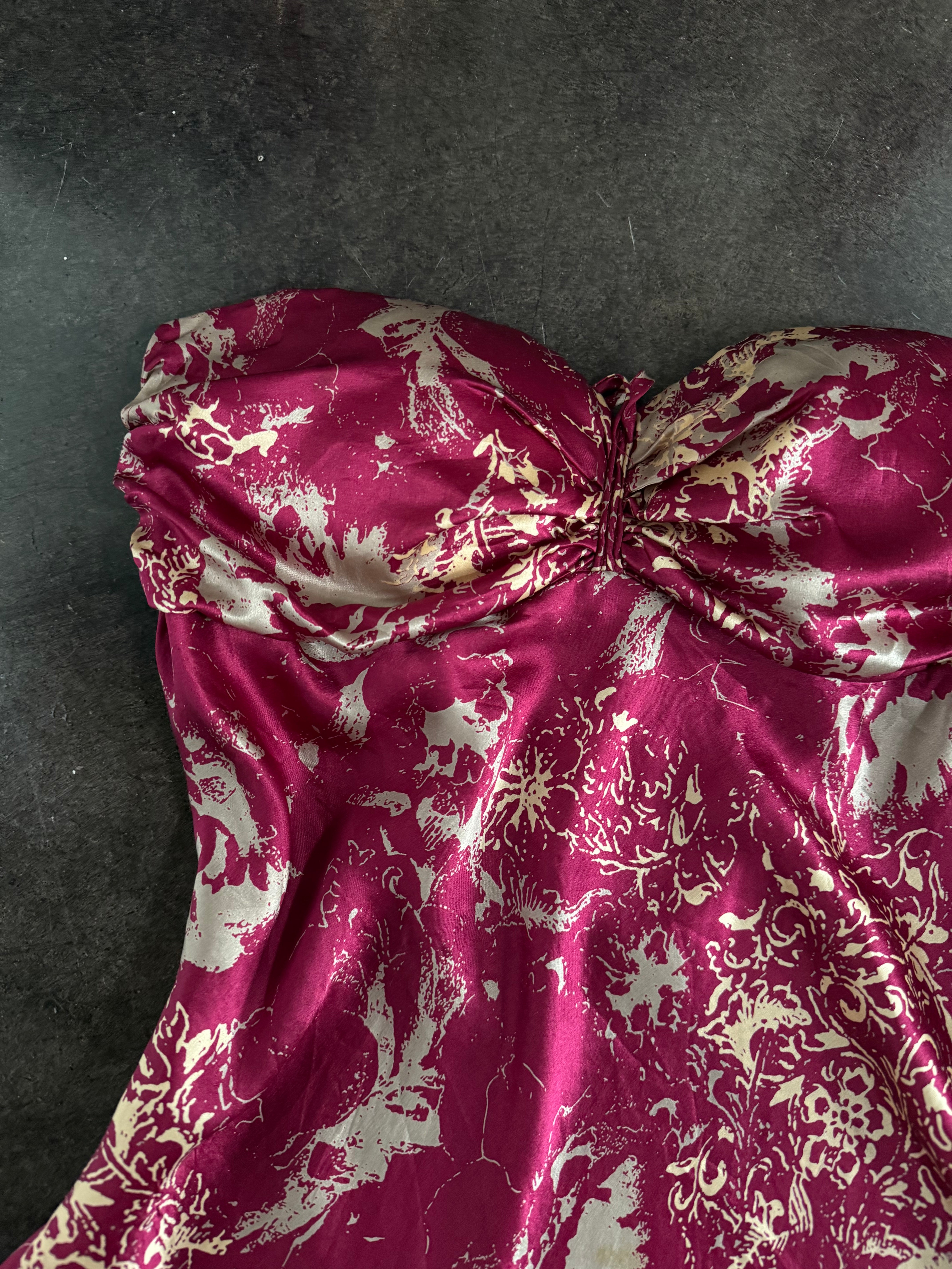 silk halter top