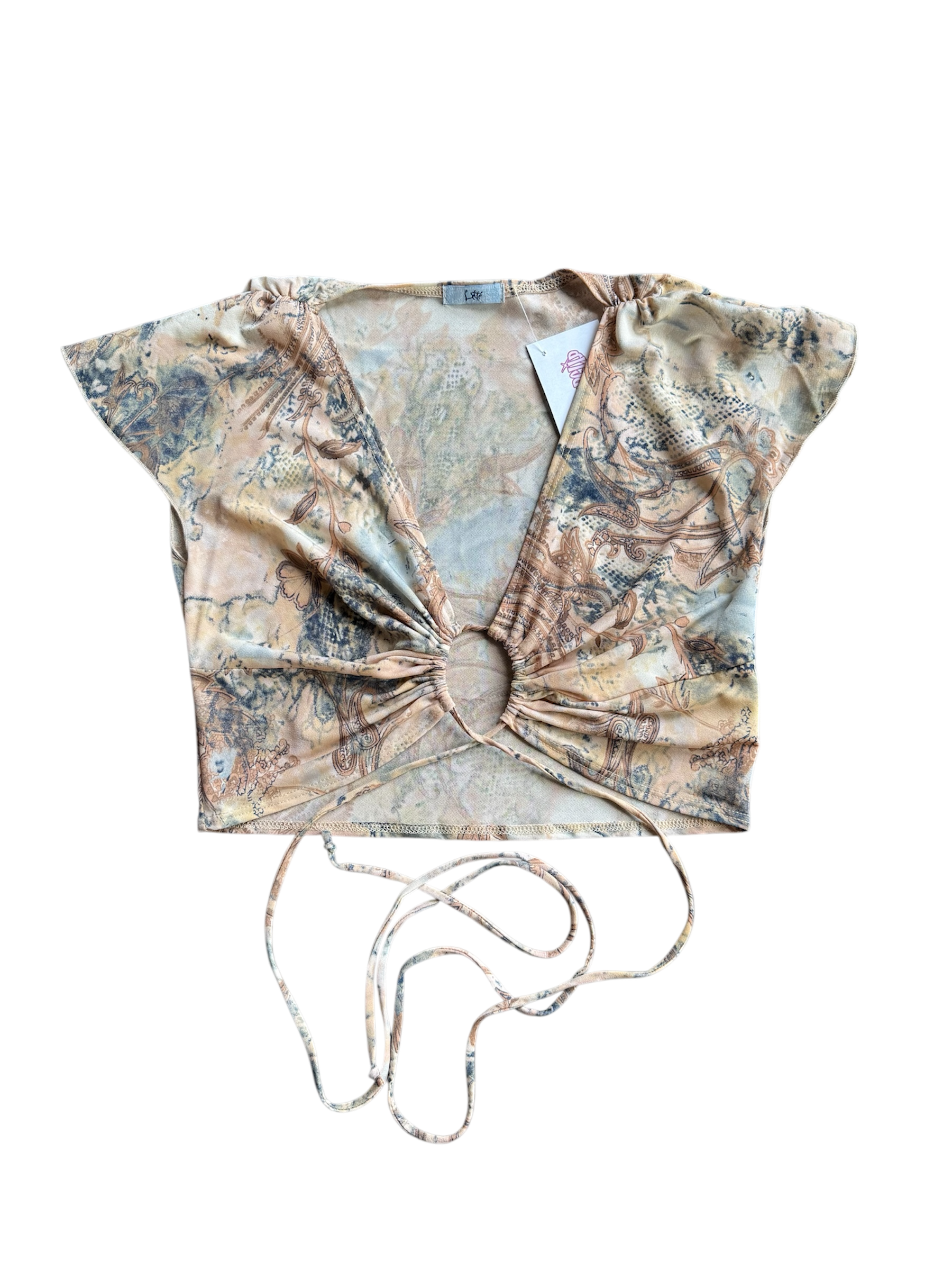 flirty wrap top