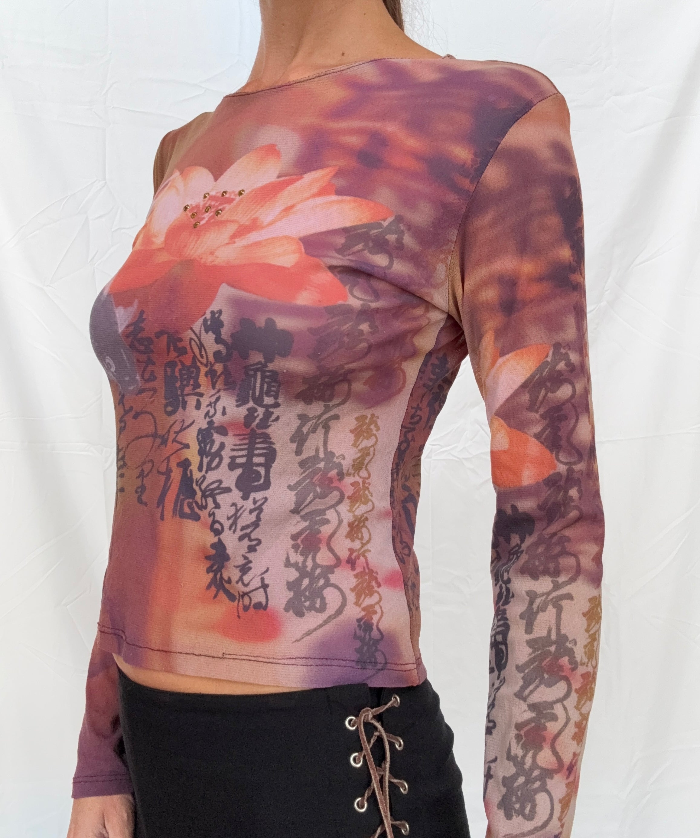eye candy mesh top