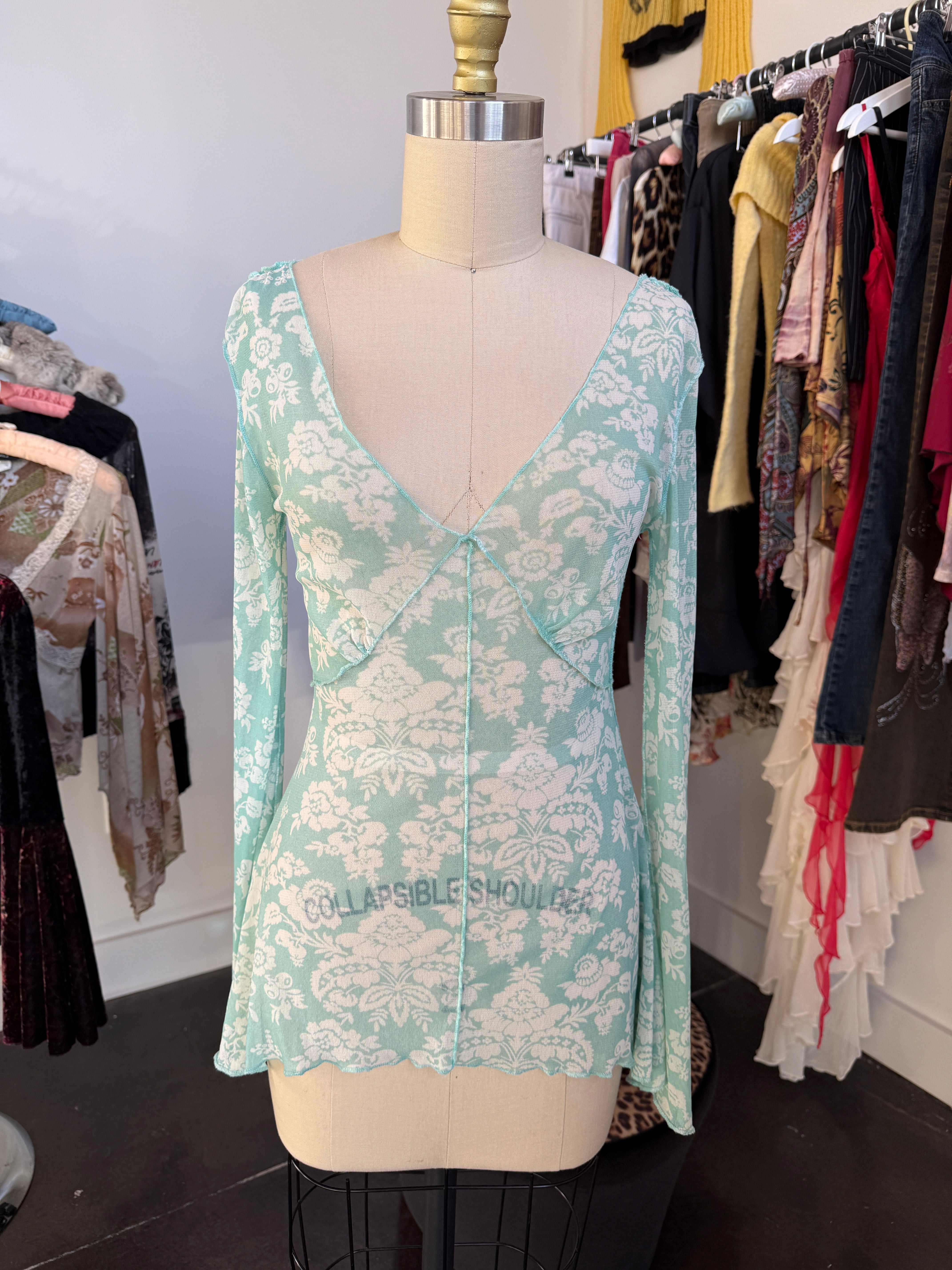 sheer fairy top 🧚‍♀️