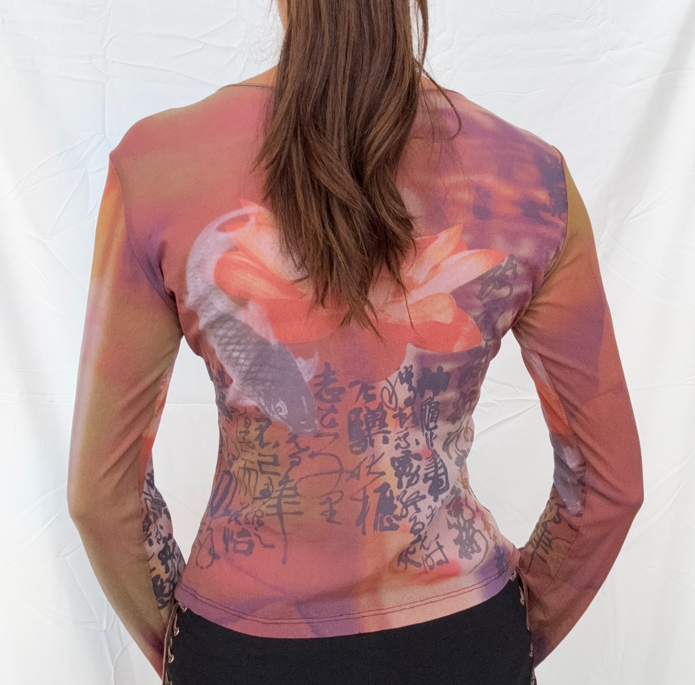 eye candy mesh top