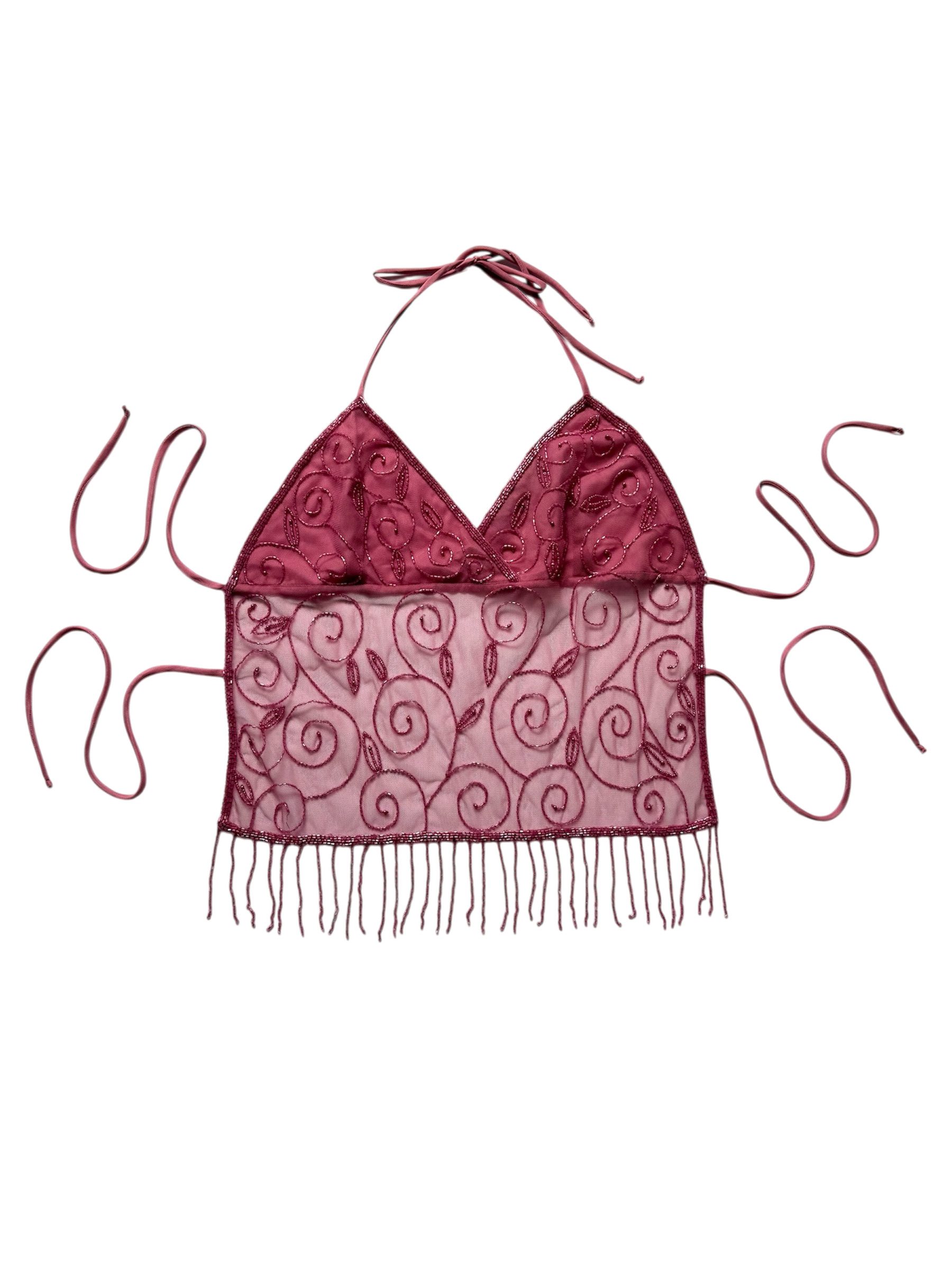 beaded passport halter