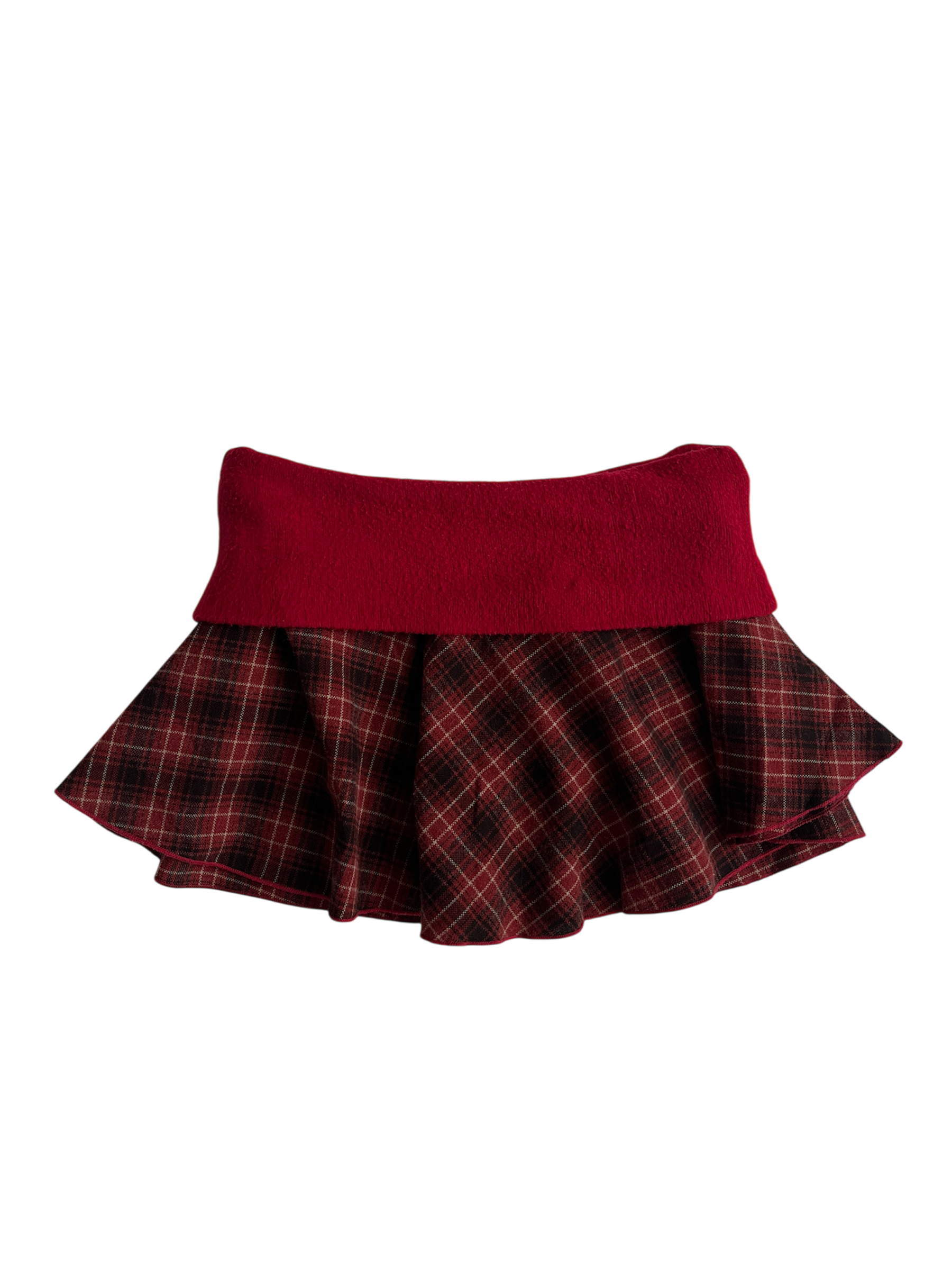 plaid foldover mini❣️