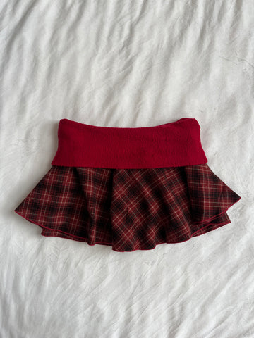 plaid foldover mini❣️