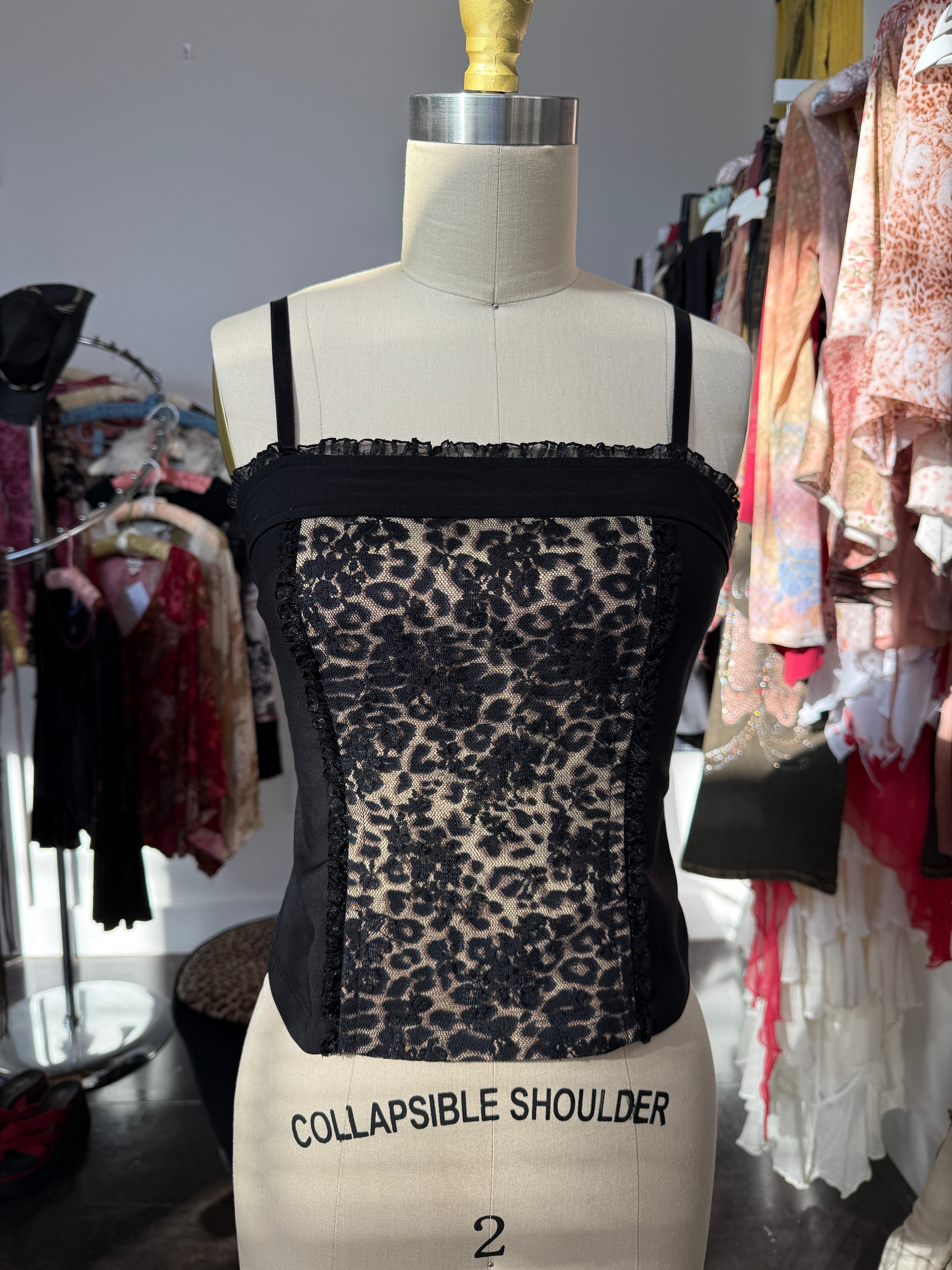 wet seal cheetah cami